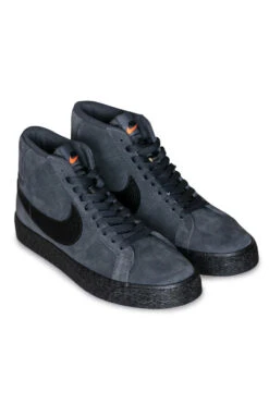 Nike SB Nike SB Zoom Blazer Mid ISO Shoe (Orange Label) Dark Smoke Grey / Black -Skate Verkauf nike sb zoom blazer mid iso shoe orange label dark smoke grey black 04