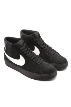 Nike SB Nike SB Zoom Blazer Mid Shoe Black / White / Black / Black -Skate Verkauf nike sb zoom blazer mid shoe black white black black 04