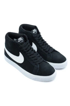 Nike SB Nike SB Zoom Blazer Mid Shoe Black / White / White / White -Skate Verkauf nike sb zoom blazer mid shoe black white white white 04
