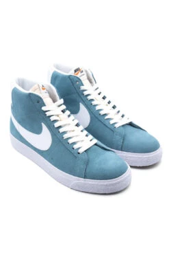 Nike SB Nike SB Zoom Blazer Mid Shoe Cerulean / White / Cerulean / White -Skate Verkauf nike sb zoom blazer mid shoe cerulean white cerulean white 04