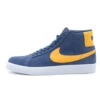 Nike SB Nike SB Zoom Blazer Mid Shoe Navy / University Gold / Navy 1 Nike SB Nike SB Zoom Blazer Mid Shoe Navy / University Gold / Navy -Skate Verkauf nike sb zoom blazer mid shoe navy university gold navy 01
