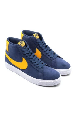 Nike SB Nike SB Zoom Blazer Mid Shoe Navy / University Gold / Navy 11 Nike SB Nike SB Zoom Blazer Mid Shoe Navy / University Gold / Navy -Skate Verkauf nike sb zoom blazer mid shoe navy university gold navy 04