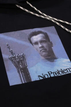 No Problemo No Problemo I'll Be Back Hoodie Black -Skate Verkauf no problemo ill be back hoodie black 02