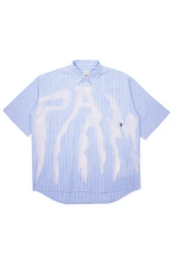 Perks And Mini Perks And Mini Cadence Boxy Shirt Blue Stripe