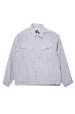 Perks And Mini Perks And Mini EBB Corduroy Jacket Sky Grey