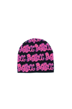 Pigsty Pigsty Cracked Logo Beanie Black