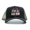 Pigsty Pigsty Mess Trucker Cap Black -Skate Verkauf pigsty mess trucker cap black 01