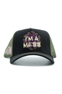Pigsty Pigsty Mess Trucker Cap Black