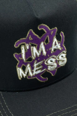 Pigsty Pigsty Mess Trucker Cap Black -Skate Verkauf pigsty mess trucker cap black 04