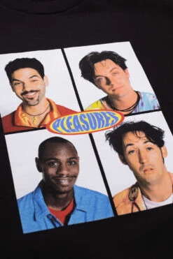 Pleasures Pleasures X Half Baked Cast T-Shirt Black -Skate Verkauf pleasures half baked cast t shirt black 03