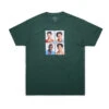 Pleasures Pleasures X Half Baked Cast T-Shirt Forest Green -Skate Verkauf pleasures half baked cast t shirt forest green 01