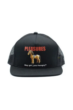 Pleasures Pleasures X Half Baked Horse Trucker Cap Black