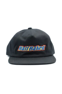 Pleasures Pleasures X Half Baked Logo Snapback Cap Black