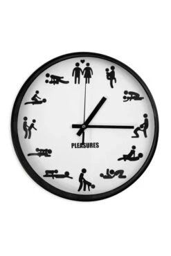 Pleasures Pleasures Sex Clock White