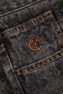 Polar Skate Co. Polar Skate Co. Big Boy Pants Exist Washed Black -Skate Verkauf polar skate co big boy pants exist washed black 03