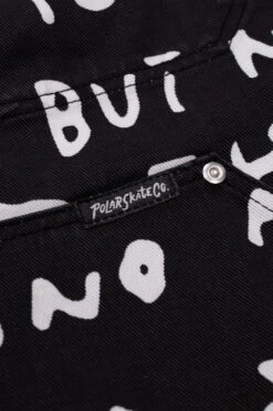 Polar Skate Co. Polar Skate Co. Patrick Jacket Sad Notes Black / White 9 Polar Skate Co. Polar Skate Co. Patrick Jacket Sad Notes Black / White -Skate Verkauf polar skate co patrick jacket sad notes black white 04