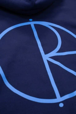 Polar Skate Co. Polar Skate Co. Stroke Logo Dave Hoodie Dark Blue -Skate Verkauf polar skate co stroke logo dave hoodie dark blue 03