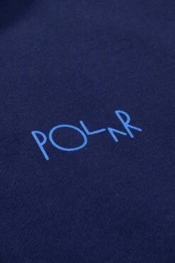 Polar Skate Co. Polar Skate Co. Stroke Logo Dave Hoodie Dark Blue -Skate Verkauf polar skate co stroke logo dave hoodie dark blue 04