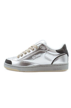 Dime Reebok X Dime Club C Bulc Shoe Silver Metallic / Modern Beige / Silver Metallic
