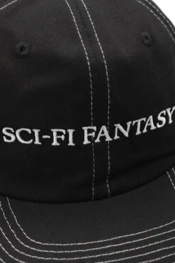 Sci-Fi Fantasy Sci-Fi Fantasy Flat Logo 6 Panel Cap Black -Skate Verkauf sci fi fantasy flat logo 6 panel cap black 3