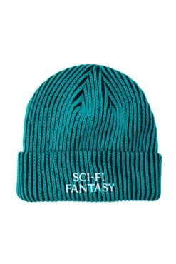Sci-Fi Fantasy Sci-Fi Fantasy Logo Beanie Aqua / Black