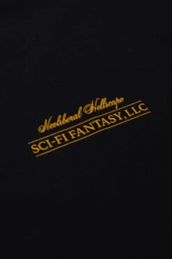 Sci-Fi Fantasy Sci-Fi Fantasy Neoliberal T-Shirt Black -Skate Verkauf sci fi fantasy neoliberal t shirt black 04