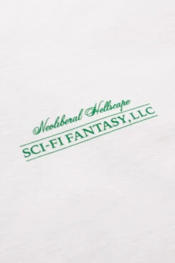 Sci-Fi Fantasy Sci-Fi Fantasy Neoliberal T-Shirt White -Skate Verkauf sci fi fantasy neoliberal t shirt white 04