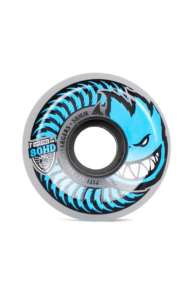 Spitfire Wheels Spitfire Conical Charger Blue 58MM 80A Wheels 3 Spitfire Wheels Spitfire Conical Charger Blue 58MM 80A Wheels