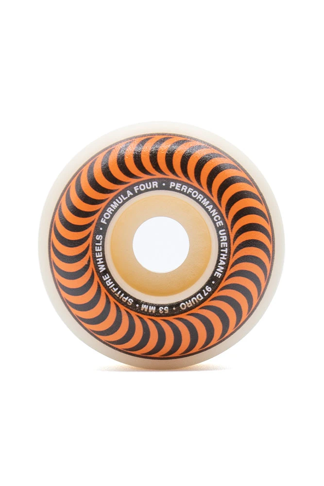 Spitfire Wheels Spitfire Formula Four Classics Orange 53mm 97A Wheels 3 Spitfire Wheels Spitfire Formula Four Classics Orange 53mm 97A Wheels