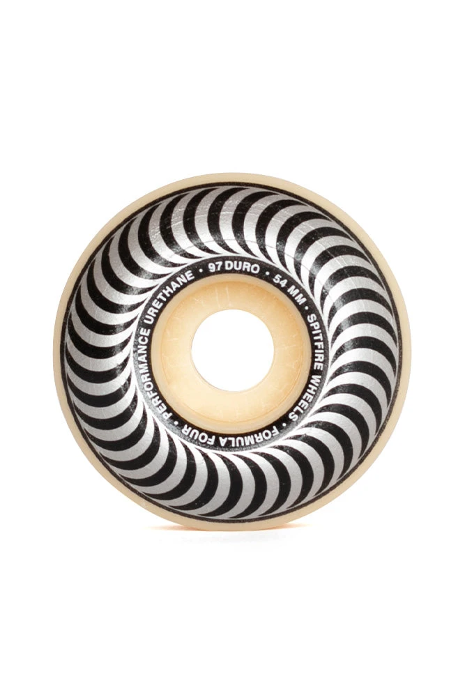 Spitfire Wheels Spitfire Formular Four Classics Silver 54MM 97A Wheels 3 Spitfire Wheels Spitfire Formular Four Classics Silver 54MM 97A Wheels