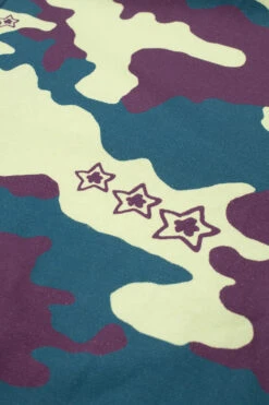 Kyota Umeki Star Team Camo Full Zip Hoodie Blue -Skate Verkauf star team camo full zip hoodie blue 03