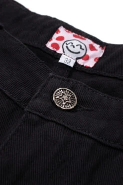 Kyota Umeki Star Team Star Zip Off Carpenter Jeans Black -Skate Verkauf star team star zip off carpenter jeans black 03