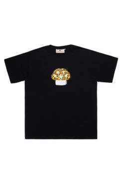 Stingwater Stingwater Leopard Aga Mushroom T-Shirt Black