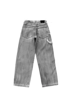 Stingwater Stingwater Painted Chain Jeans Silver