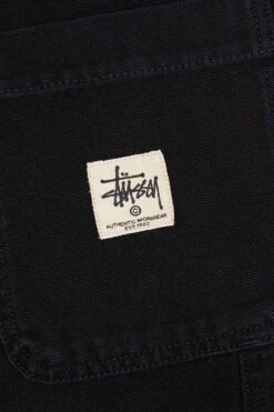 Stussy Stussy Work Pant Canvas Black -Skate Verkauf stussy work pant canvas black 03
