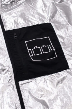 The Trilogy Tapes The Trilogy Tapes Lightweight Jacket Silver -Skate Verkauf the trilogy tapes lightweight jacket silver 03