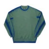The Trilogy Tapes The Trilogy Tapes Overdyed Crewneck Green / Blue -Skate Verkauf the trilogy tapes overdyed crewneck green blue 01