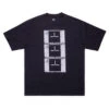 The Trilogy Tapes The Trilogy Tapes Upside Down Stamp T'S T-Shirt Black