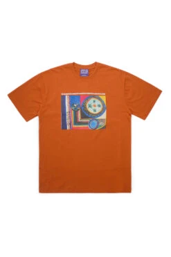 Turtle Island Meditation Equipment Turtle Island Overtime T-Shirt Rust