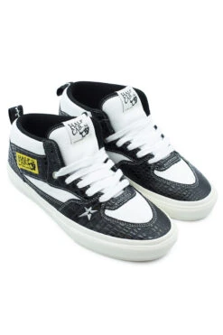 Vans Vans X Carpet Half Cab (Skate) Shoe Black / Marshmallow -Skate Verkauf vans carpet half cab skate shoe black marshmallow 04