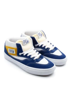 Vans Vans Half Cab 92 (Skate) Shoe Athletic Blue / Yellow -Skate Verkauf vans half cab 92 skate shoe athletic blue yellow 04
