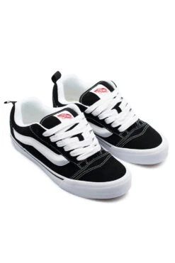 Vans Vans Knu Skool Shoe Black / True White -Skate Verkauf vans knu skool shoe black true white 04