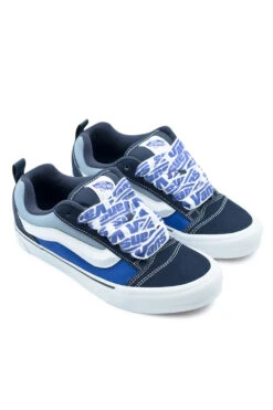 Vans Vans Knu Skool Shoe Jumbo Vans Blue / White -Skate Verkauf vans knu skool shoe jumbo vans blue white 04