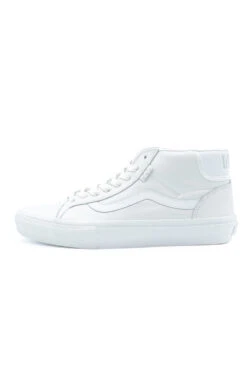 Vans Vans Mid Skool (Skate) Shoe Pearl Leather White