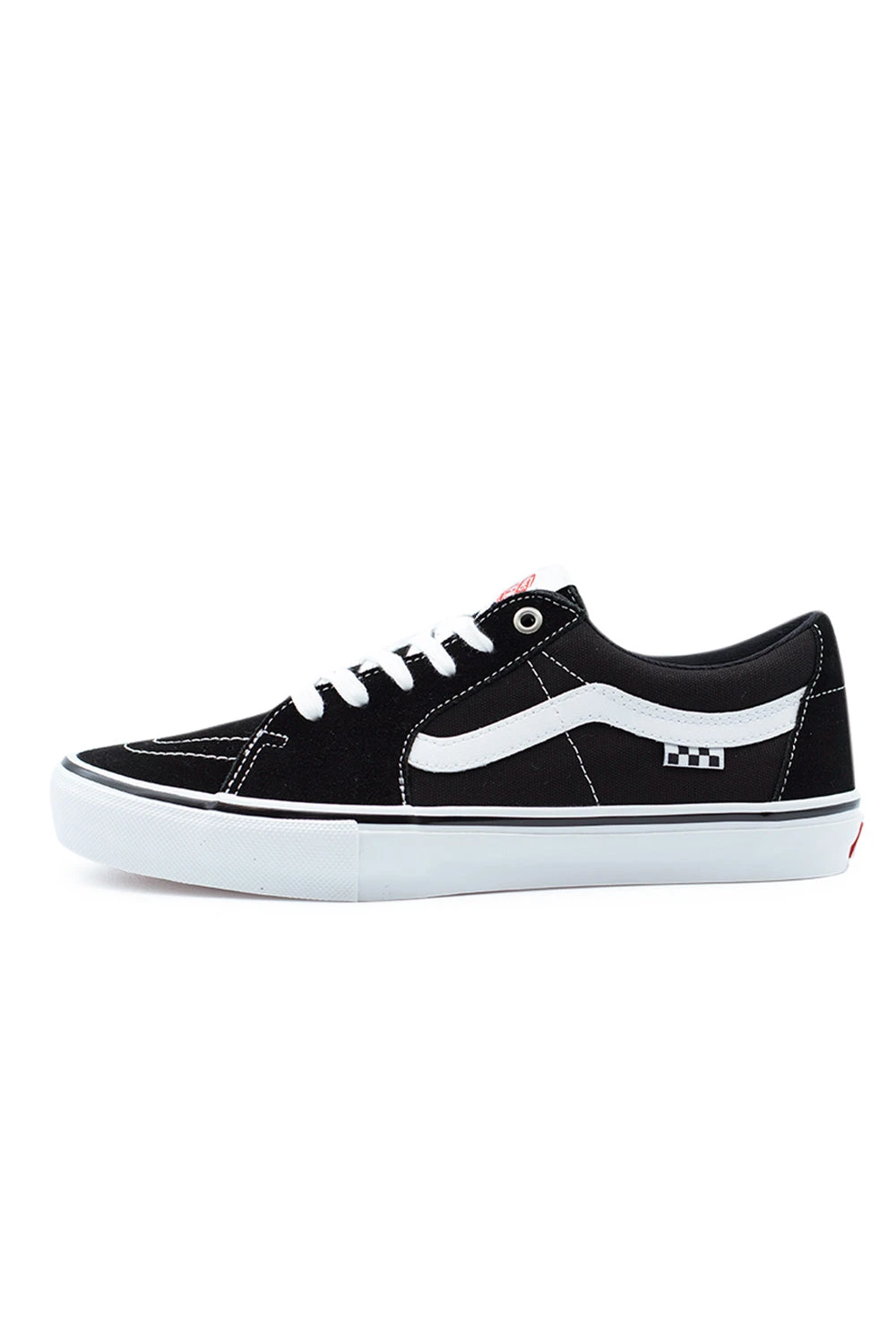 Vans Vans Sk8-Low (Skate) Shoe Black / White 3 Vans Vans Sk8-Low (Skate) Shoe Black / White