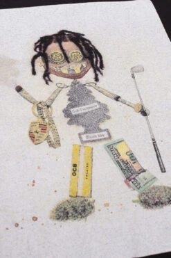 Violet Skateboards Violet! Kader Trash Doll T-Shirt Black -Skate Verkauf violet kader trash doll t shirt black 03